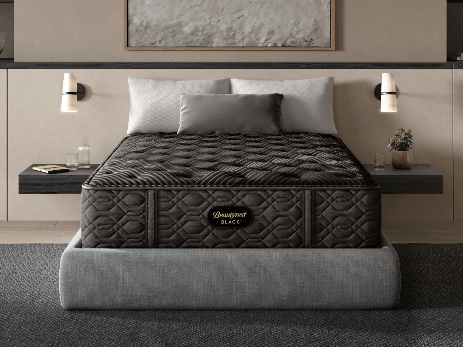 Beautyrest Black Series One 14.25" Medium Cooling Mattress