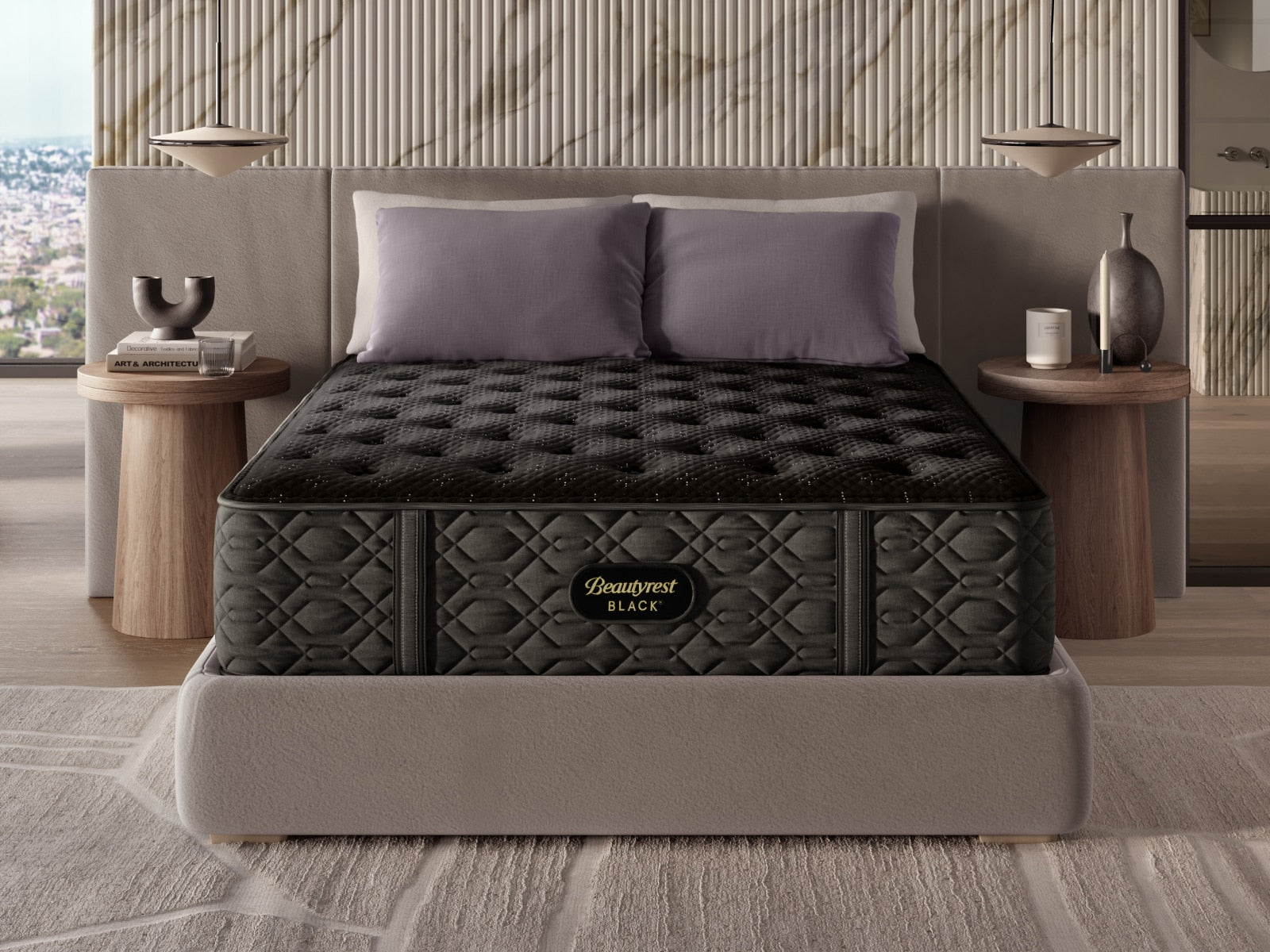 Beautyrest Black Series Three 15.25" Medium Hybrid Mattress