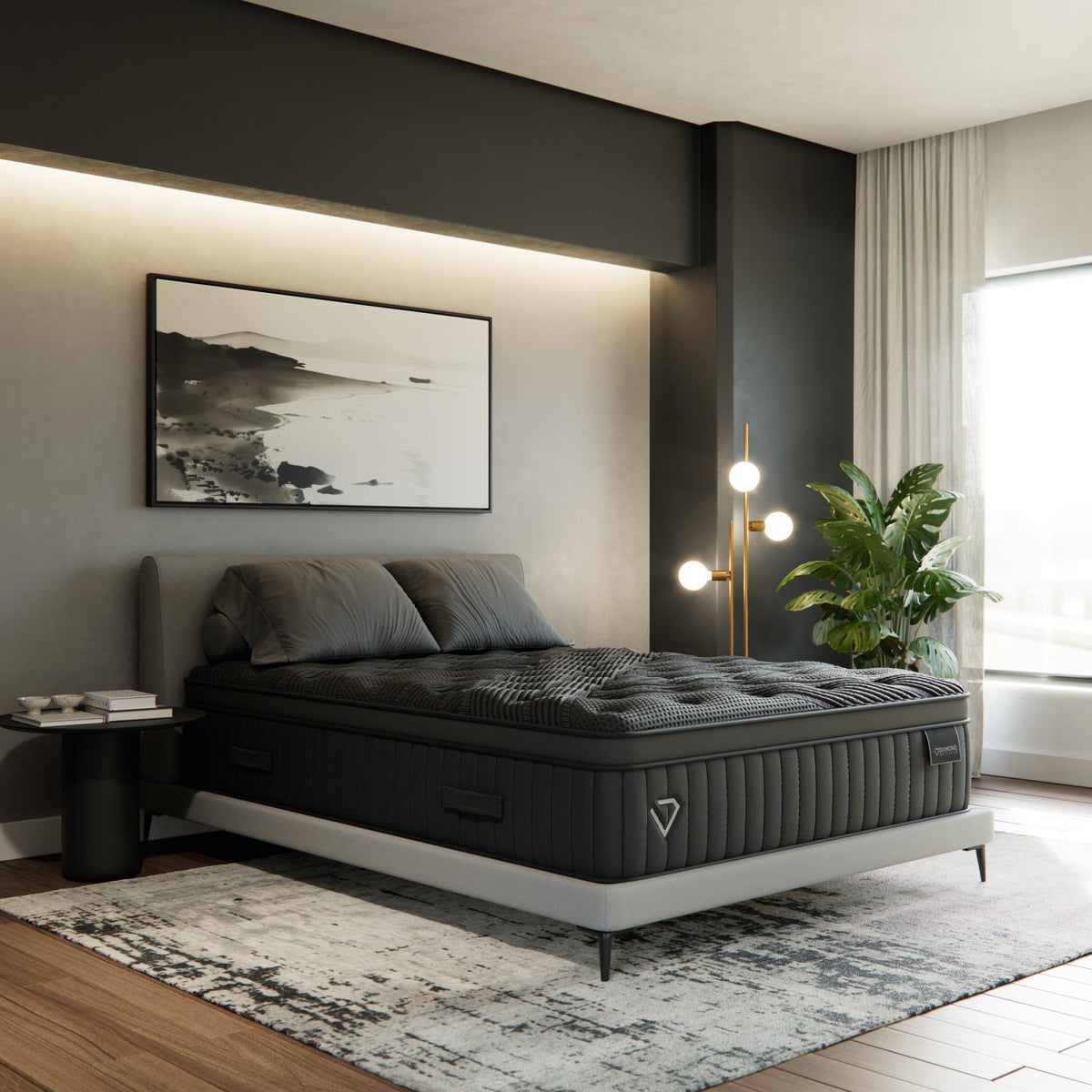 Diamond Mattress Black Diamond 15" Breckenridge Hybrid Mattress