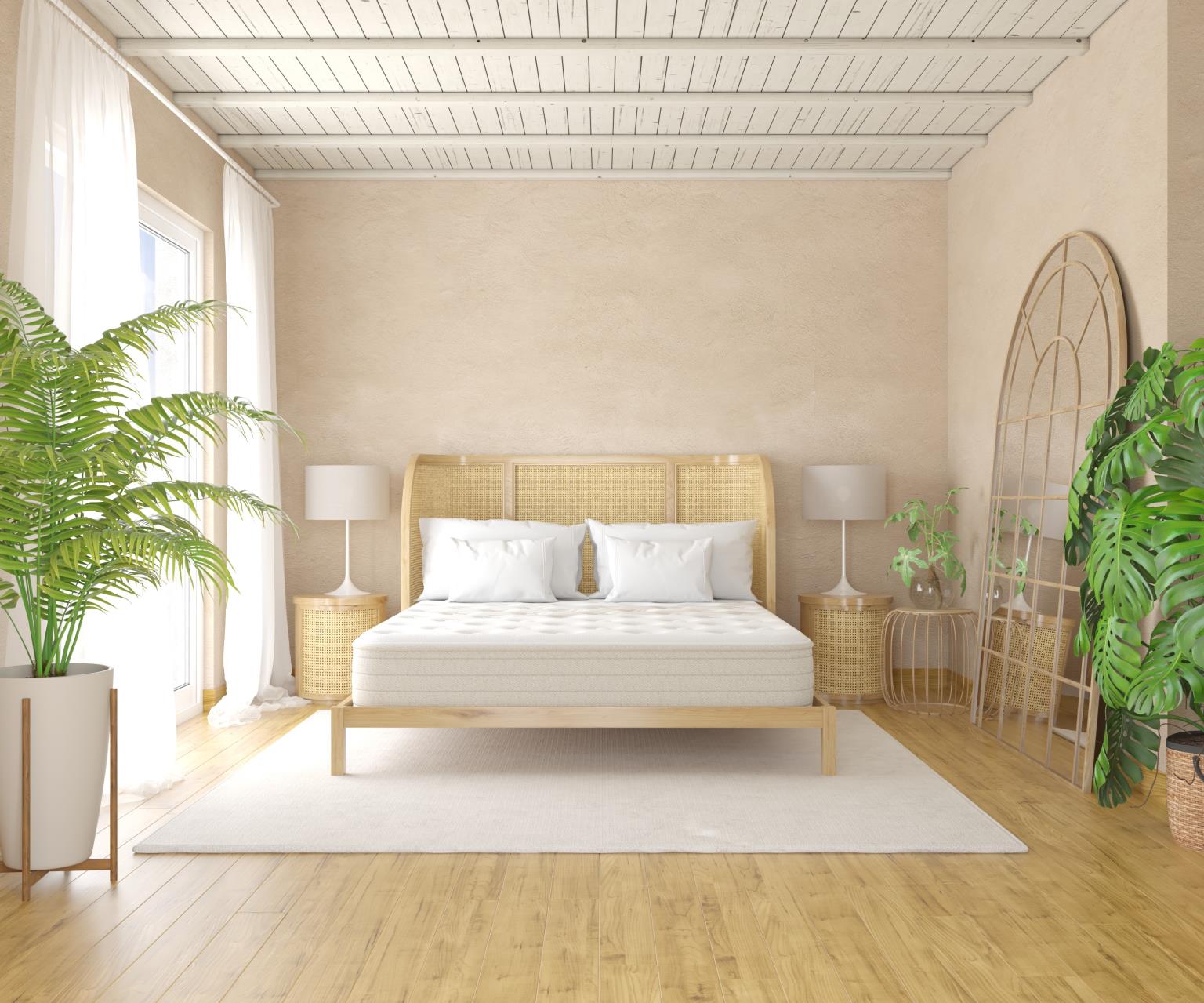 Diamond Mattress Ethos 13" Cove Natural & Sustainable Hybrid Mattress