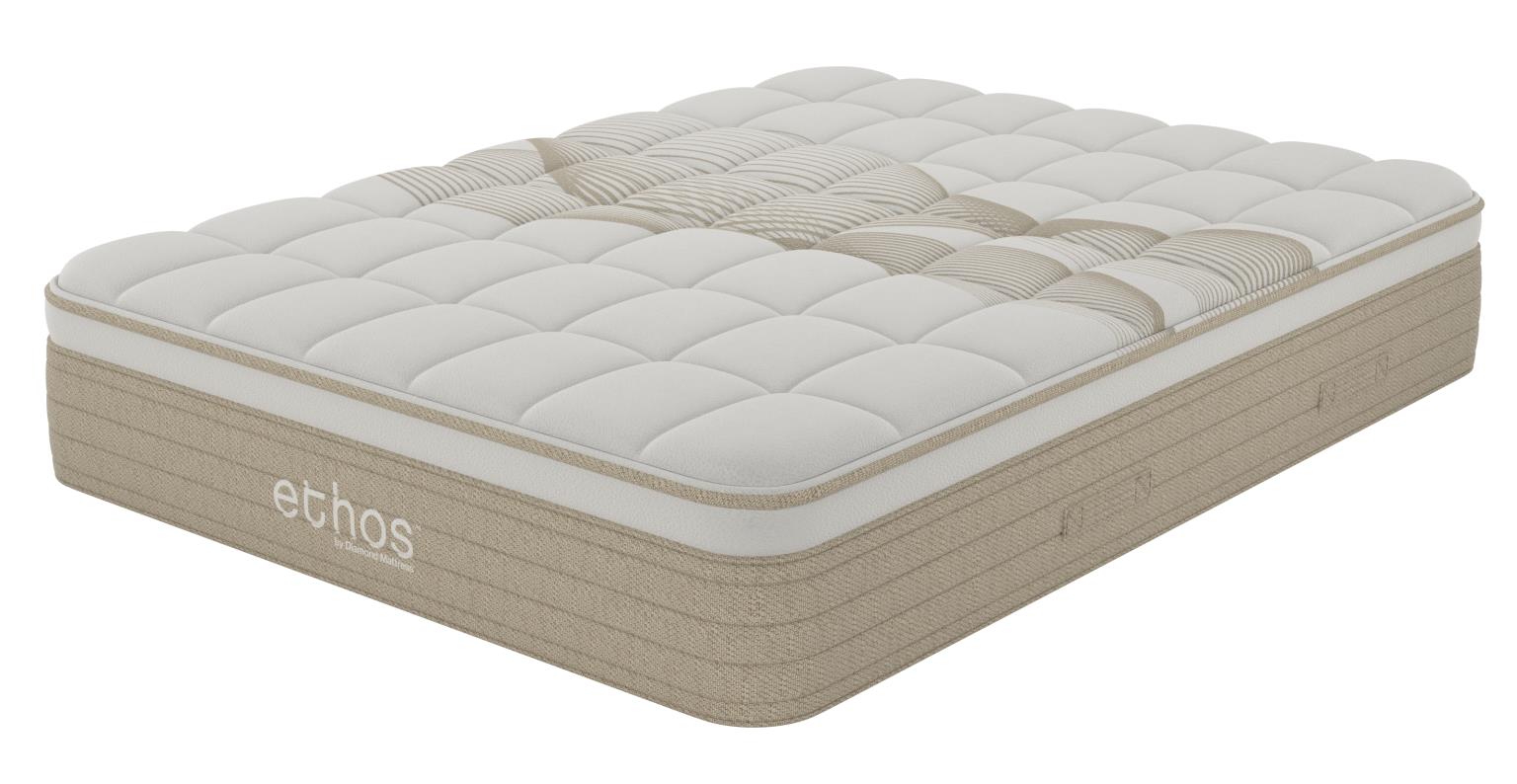 Diamond Mattress Ethos 14.5" Natural & Sustainable Hybrid Mattress