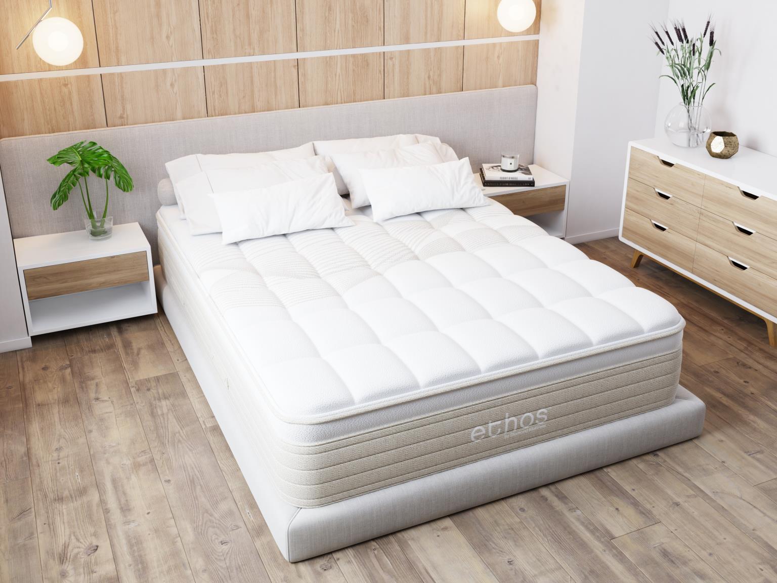 Diamond Mattress Ethos 14.5" Natural & Sustainable Hybrid Mattress