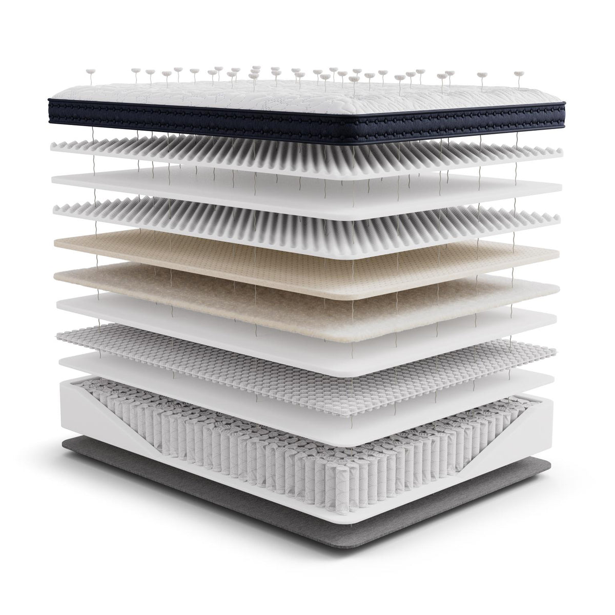 Diamond Mattress Generations 15.5" Tradition 2.0 Lux Quilted Tufted Euro Top Mattress