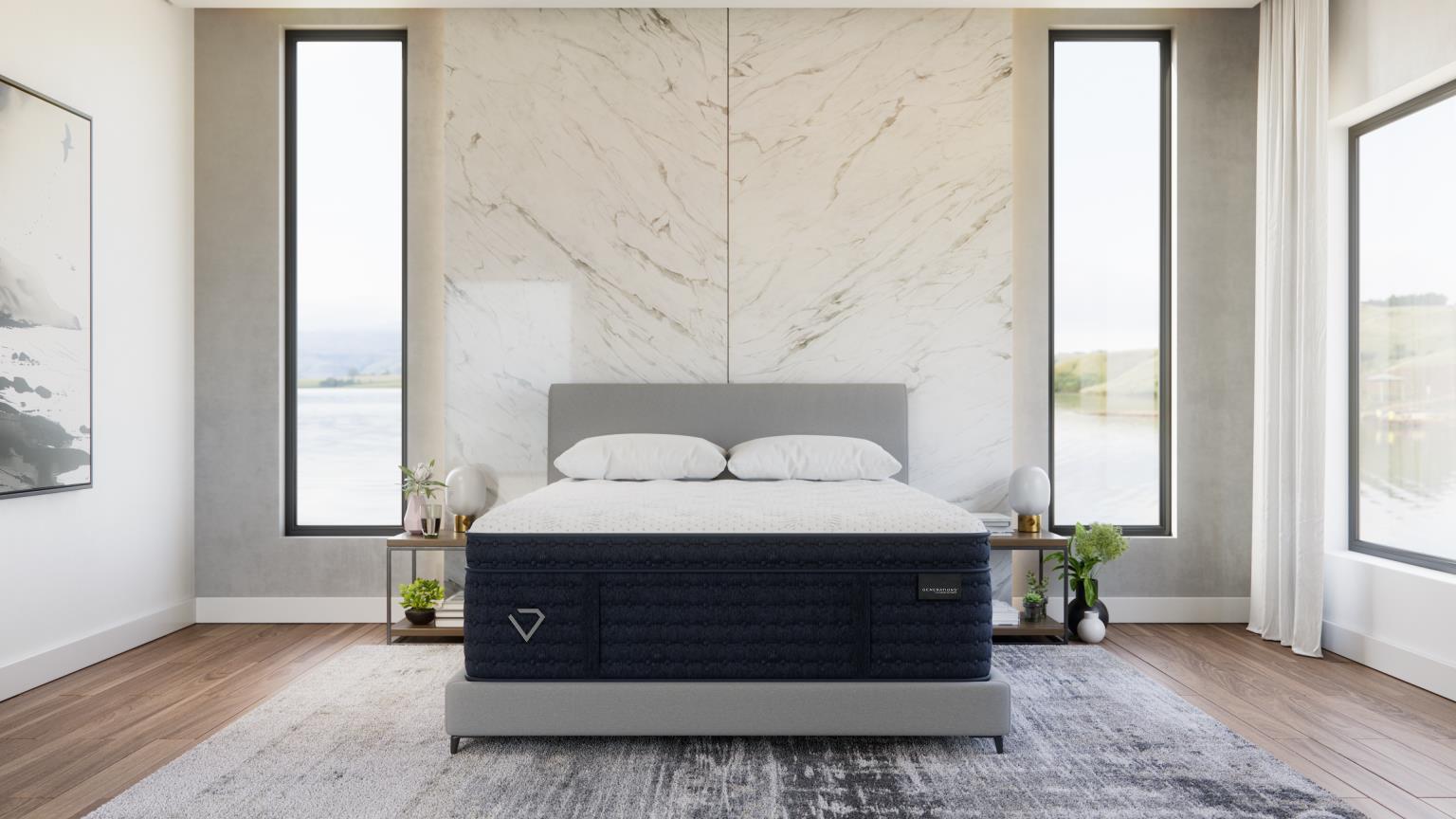 Diamond Mattress Generations 15.5" Hybrid Hand Tufted Euro Top