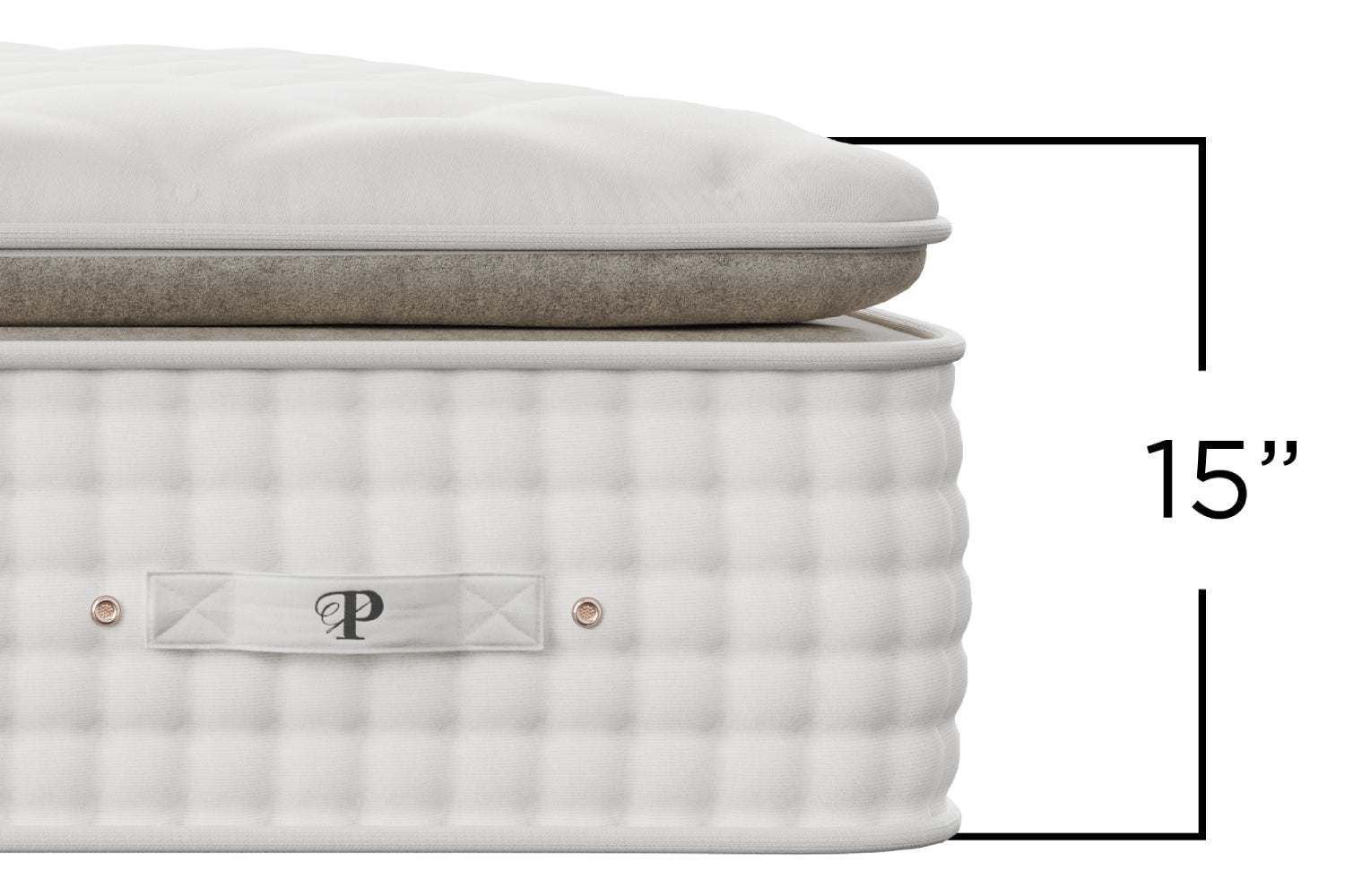 PlushBeds Organic Bliss Pillowtop 14" Organic Mattress