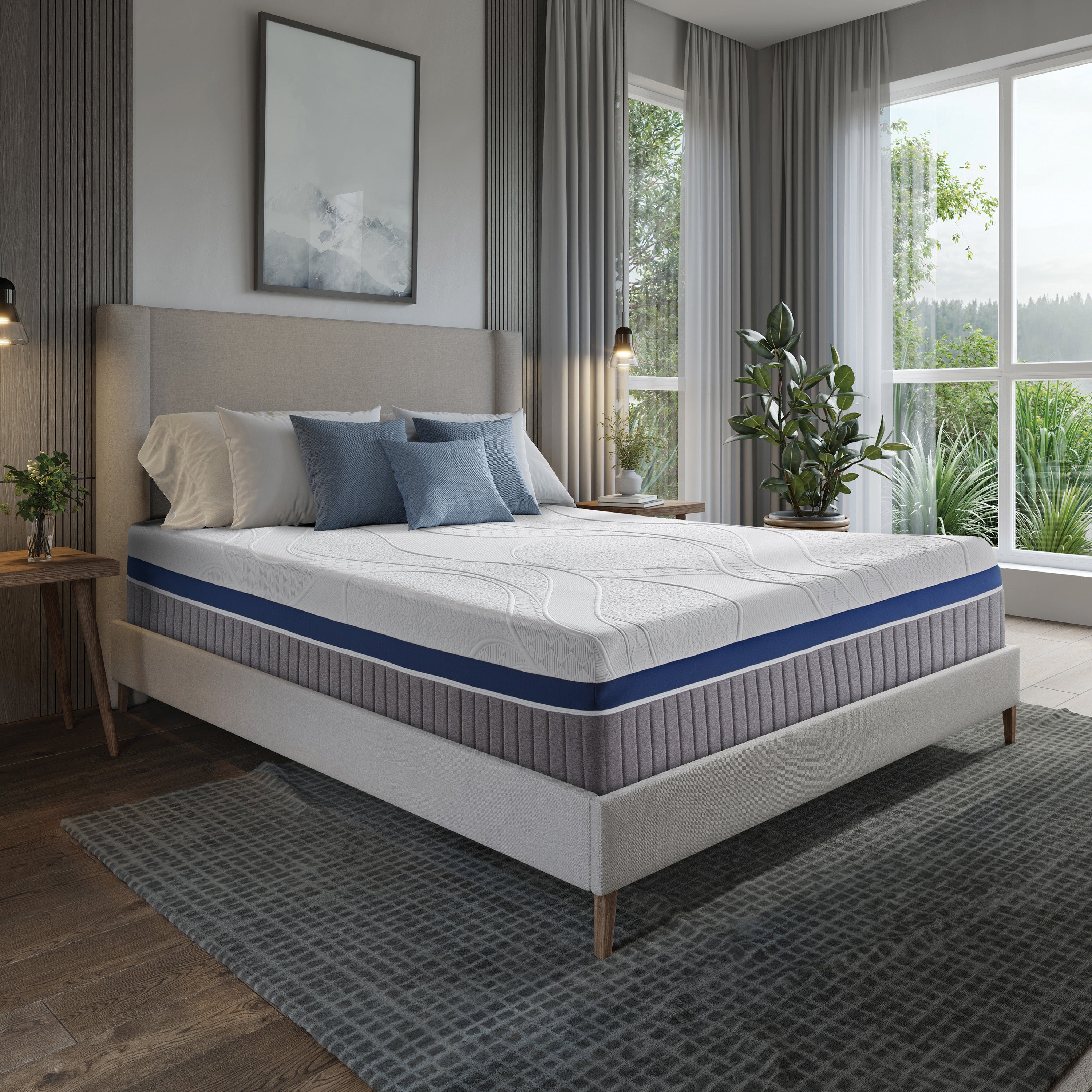iZone 12" Adjustable Smart Mattress with Custom Comfort Control