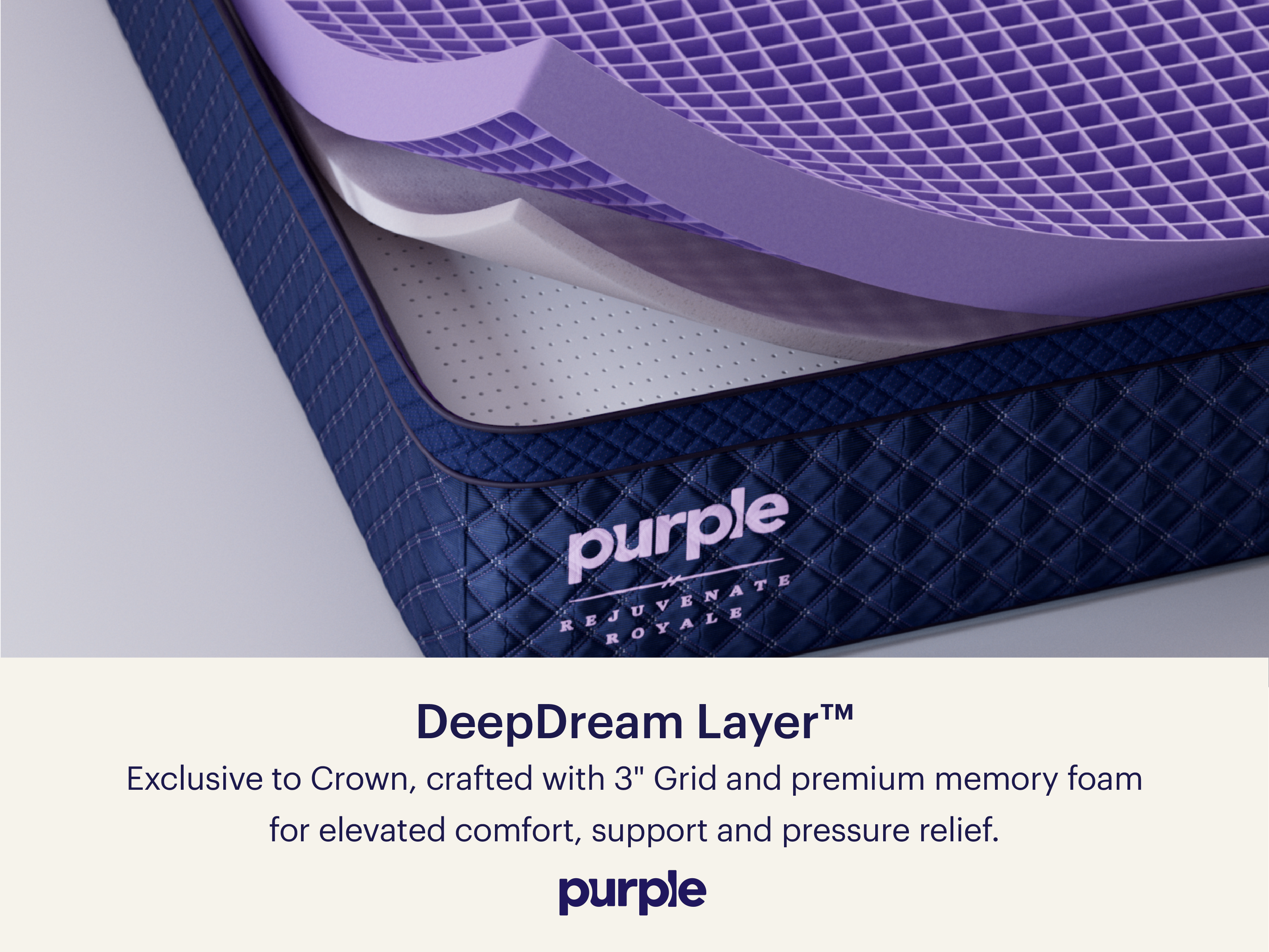 Purple Rejuvenate Royale Crown Luxury GelFlex Mattress
