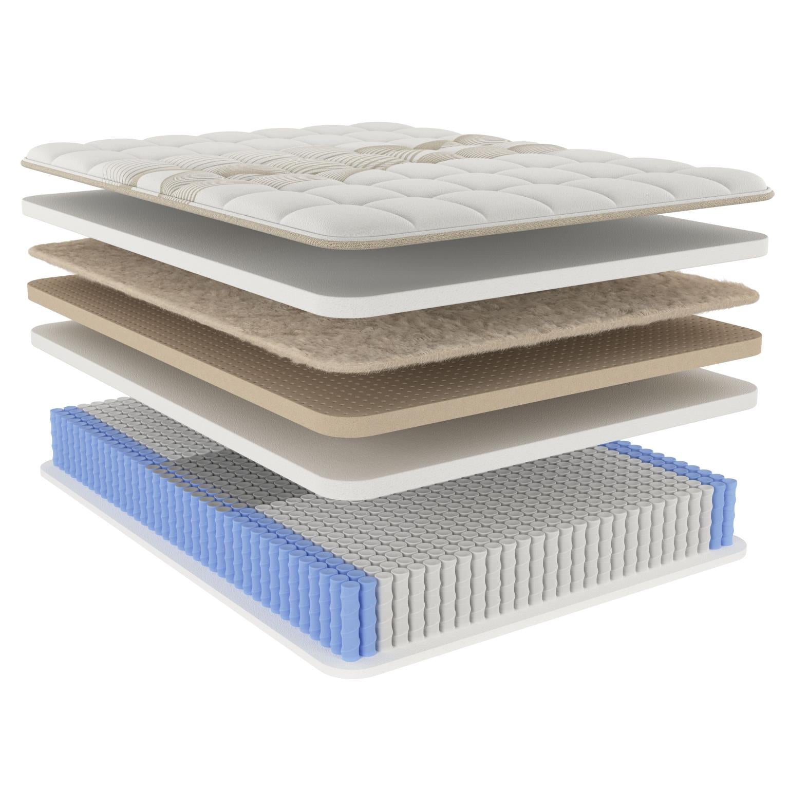Diamond Mattress Ethos 14.5" Natural & Sustainable Hybrid Mattress
