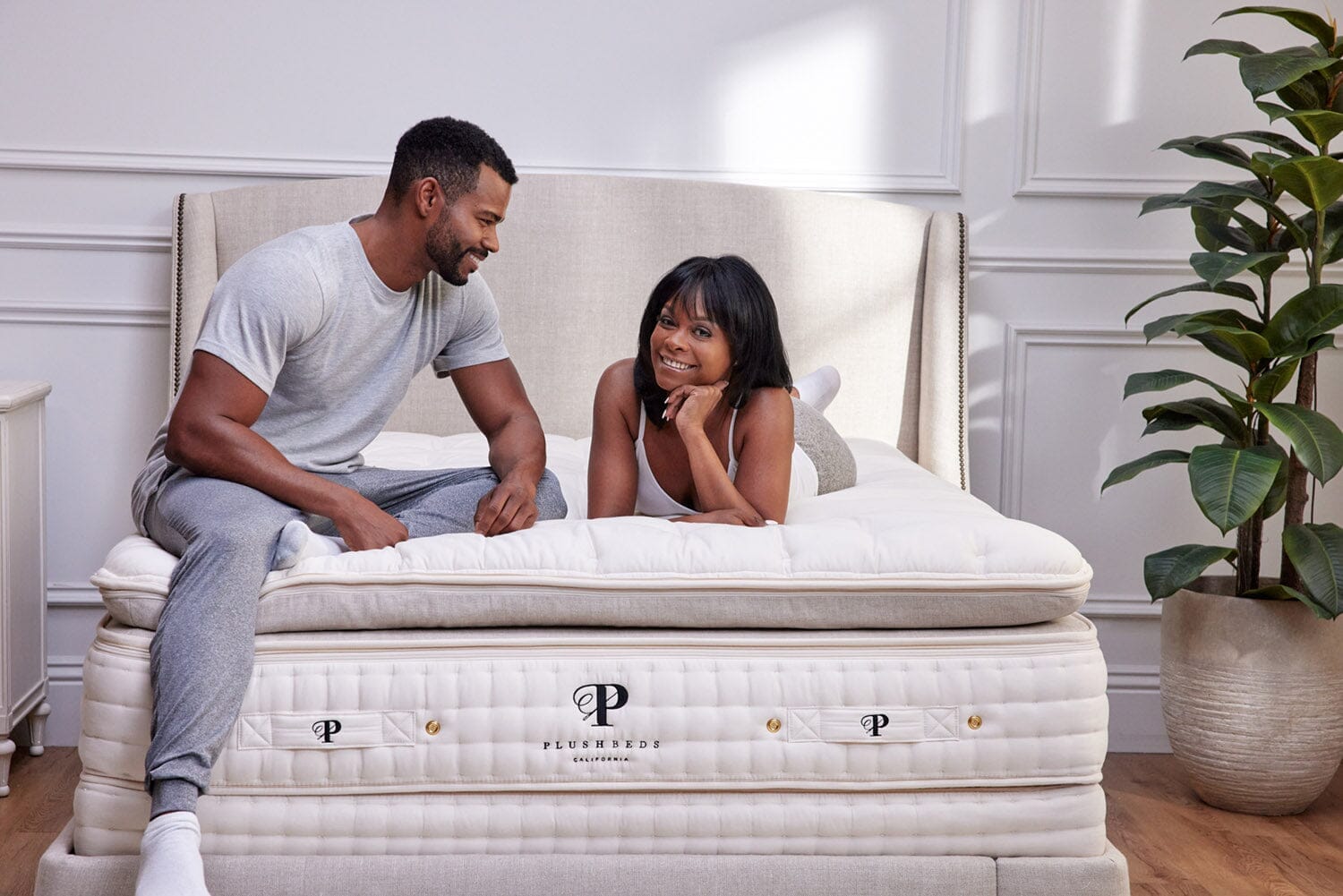 PlushBeds Organic Bliss Pillowtop 14" Organic Mattress